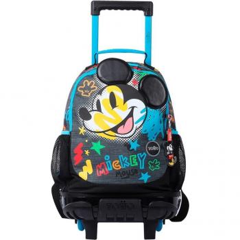 Mochila Totto Mickey M infantil con ruedas