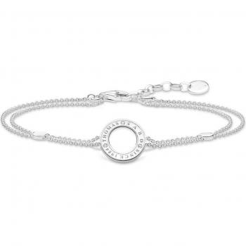 THOMAS SABO Glam & Soul Bracelet A1878-051-14-L19v Women's Bracelets Sterling Silver Circle White Bracelet