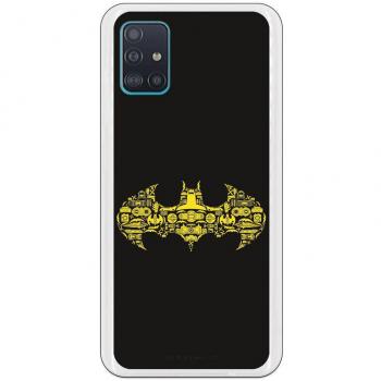 Funda Compatible con Samsung Galaxy A51 - DC Comics Batman Logo