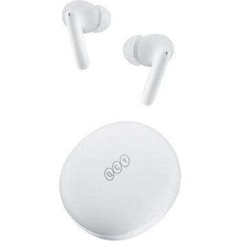 Auriculares Inalámbricos TWS QCY T13 ANC2 Blancos con Cancelación Activa de Ruido (7 horas de batería)