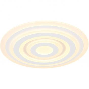 Plafoniera LED Alois, blanca, Ø 49 cm, metal/acrílico, regulable y con cambio de color