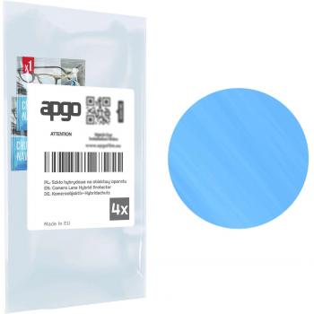 Protector de Lente Híbrido 9H para Cámara LG X Power 3 - Pack de 4 unidades