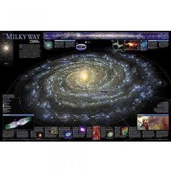 Mapa de la Vía Láctea (51x79) - Astronomía - National Geographic