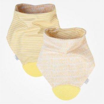 Bandana Reversible con Mordedor Amarillo Saro 1ud