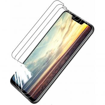 VICKSONGS Protector de Pantalla para Huawei Mate 20 Lite,[3 Pack] Flexible Film Protector Pantalla [No Cristal Templado] [Sin Burbujas] Screen Protector para Mate 20 Lite