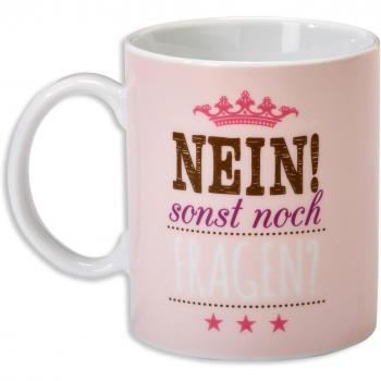 Wortheld Tasse Nein! Sonst noch Fragen?