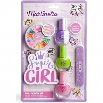 Super Girl Set de Uñas - Kit de Diseño de Uñas Martinelia