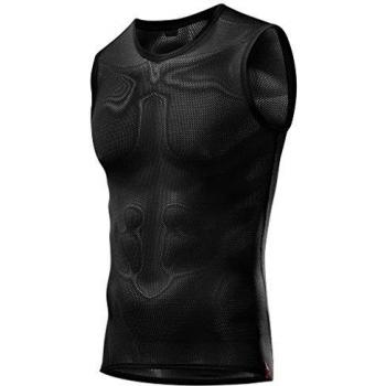 Löffler Unterhemd Netz Singlet - Top interior térmico para hombre, color negro, talla 42