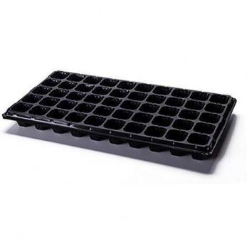 BESTonZON 4pcs Seed Sprouter Seedling Bandejas de Inicio Seed Sprouter Bandejas Germination Trays, 50 Holes Tray Plant Grower