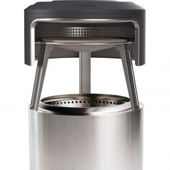 Solo Stove Pi Fire Wood Burning Pizza Oven with Cordierite Stone and Carry Case