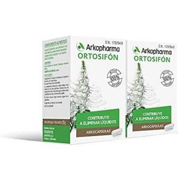 Arkopharma Arkocápsulas Ortosifón 100 Cápsulas Pack x2 |Ayuda a Eliminar Líquidos | Función Hepática | Control de Peso | Perder de Peso | Retención de Líquidos | Complemento Alimenticio