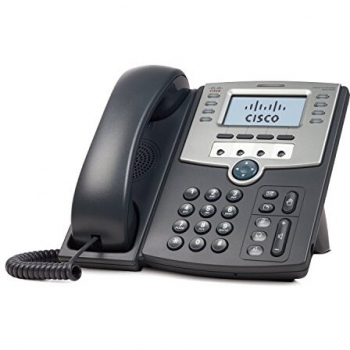 Cisco SPA 509G Teléfono VoIP Multilínea con Pantalla LCD Monocromática de 128 x 64 Pixeles y Soporte para G.711, G.726, G.729 A, G.722 - Base Incluida