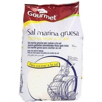 Gourmet - Sal marina gruesa - Para cocinar a la sal - 5 kg