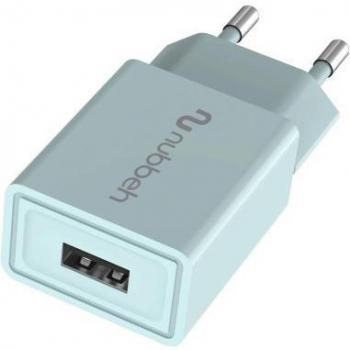Cargador de Pared Nubbeh 10W 2A USB-A Color Turquesa