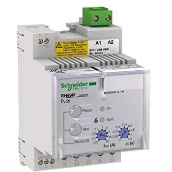Relé Diferencial Schneider Electric Rh99M con Rearme Automático, Sensibilidad 0.03 A, 220-240 V