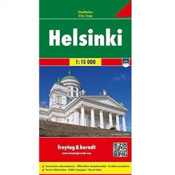 Mapa de Helsinki 1:15.000 - Plano de la ciudad - Freytag & Berndt