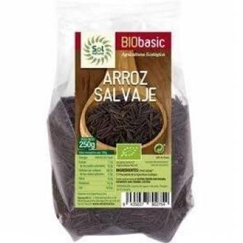 SOLNATURAL ARROZ Salvaje Bio 250 g, Estándar, Único