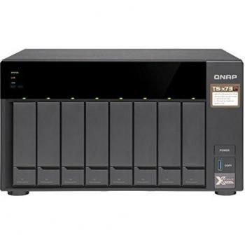 QNAP TS-873 RX-421ND Ethernet Tower Negro NAS