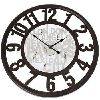 SuskaRegalos-Reloj Pared Hierro Ciudades _ø60cm
