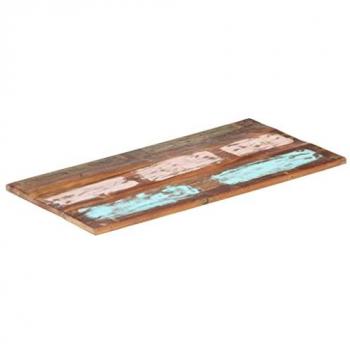 Mesa Rectangular de Madera Maciza 60x100 cm 25-27 mm