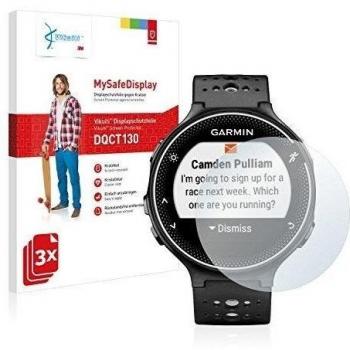 3x Vikuiti MySafeDisplay Protector de Pantalla DQCT130 de 3M para Garmin Forerunner 230