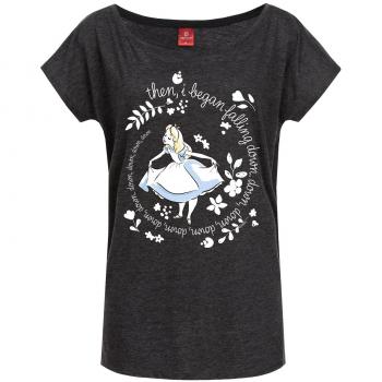 Alicia en el País de las Maravillas Then I Began Camiseta Mujer Gris oscuro XL