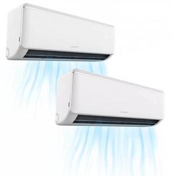 Aire Acondicionado Split Inverter Infiniton MULTI-A232B 2x1 9000BTU con Bomba de Calor, Eficiencia A++/A+, R32, WiFi, Deshumidificador y