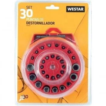Westar 8435353713642-30 puntas destornillador