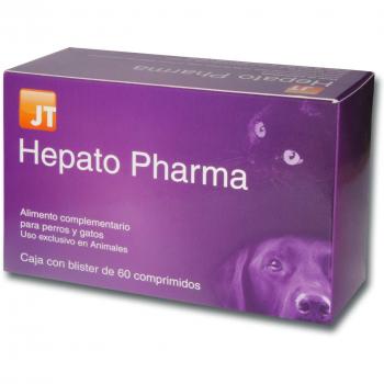 JTPharma Hepato Pharma - Alimento complementario para mascotas, 60 comprimidos