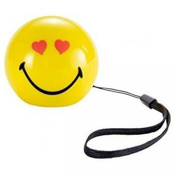 Bigben Interactive BT15SMILEYLOVE 3W Amarillo Altavoz Portátil - Altavoces Portátiles
