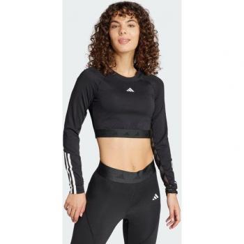Adidas Hyperglam Women's Long Sleeve Cropped Training Top