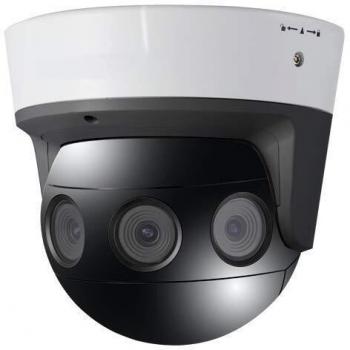 Cámara panorámica IP 32 Mpx 4 lentes 1/2 CMOS de escaneo progresivo Lente 2.8 mm IR LED Alcance 20 m Panorámica 180º Audio | Alarmas