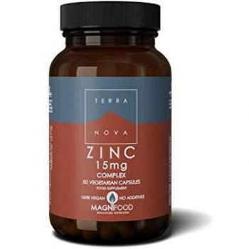Complejo de Zinc Terranova 15mg - 50 Cápsulas