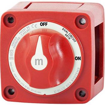 Blue Sea 6010 M-Series Mini Dual Circuit Battery Switch