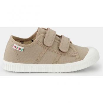 Zapatillas Victoria de Lona con Velcro para Niña