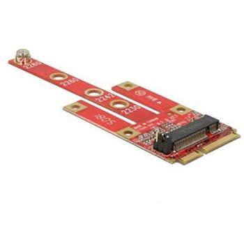 DeLOCK 63384 Tarjeta de interfaz M.2 Interno con adaptador, compatible con diferentes formatos M.2, alta velocidad de transferencia de datos, diseño compacto y eficiente para integración en sistemas informáticos