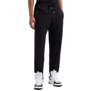 Pantalones Chándal Armani Exchange Hombre Negro con Logotipo, Talla S