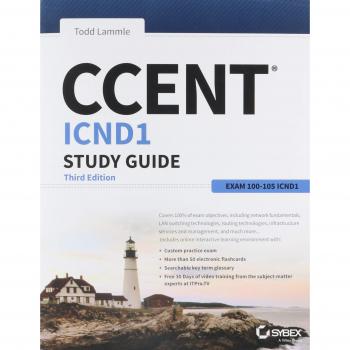 CCENT ICND1 Study Guide Exam 100105 Paperback