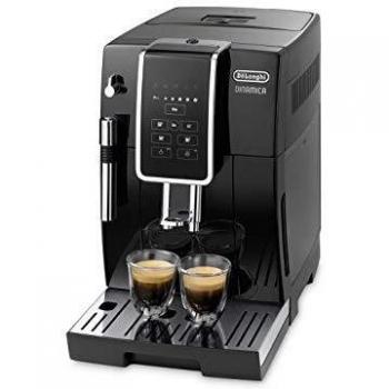Máquina de café expreso automática De'Longhi Dinamica FEB 3515.B con molino, 15 bares, mousseur de leche y garantía de 5 años - Negro