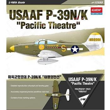 1/48 USAAF P-39N/K Pacific Theatre #12333 ACADEMY HOBBY MODEL KITS