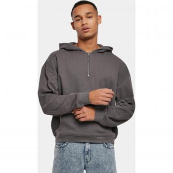 Urban Classics Boxy Full Zip Hoodie Dark Shadow 4XL