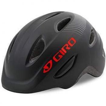 Giro Scamp Casco, Infantil, Negro Mate, Small