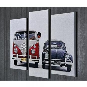 Walimex lity uc64 Decorativa Lienzo Pintura, Madera, Multicolor, 66 x 45 cm