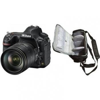 Cámara Réflex Digital Nikon D850 Kit 45.7 MP con Objetivo AF-S 24-120mm F4G ED VR + Tarjeta SD de 64 GB + Bolsa de Transporte