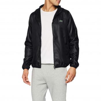 Lacoste Sport Bh3589, Chaqueta Hombre, Negro