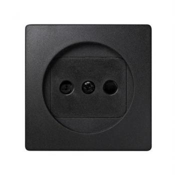 Tapa base de enchufe 2P GRAFITO Simon 73 Loft 73040-62