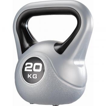 Gymstick - Pesa rusa (incluye DVD, 12 kg), color gris y azul Talla:20 kg