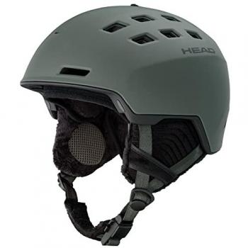 Cascos Esquí de montaña Head Casco Rev Negro - Casco ligero y ventilado, diseño ergonómico, ajuste fácil y rápido, protección certificada para esquí y snowboard, interior acolchado desmontable y lavable