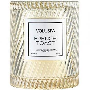 Voluspa Macaron Candle with Cloche Cover in Lemon Coco