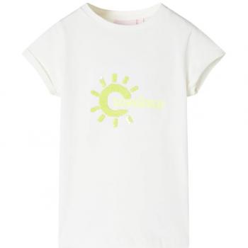 Camiseta infantil color crudo 116